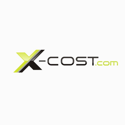 logo for x-cost.com Design by Rozak Ifandi