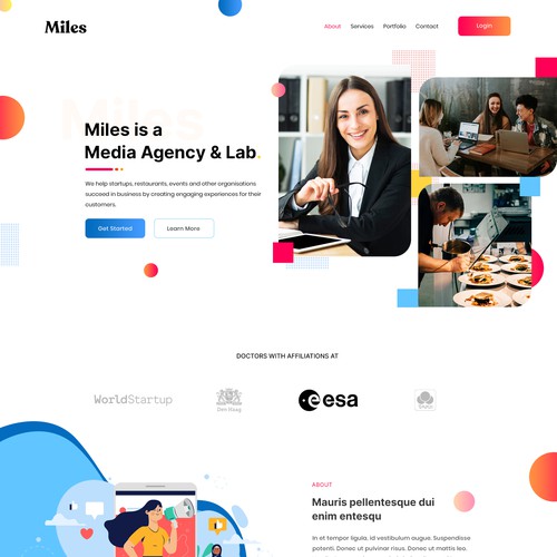 Design-Entwurf in der Kategorie Webseiten-Design von FuturisticBug