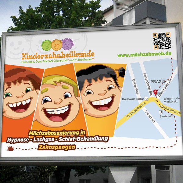 Kid Dentistry Signage design