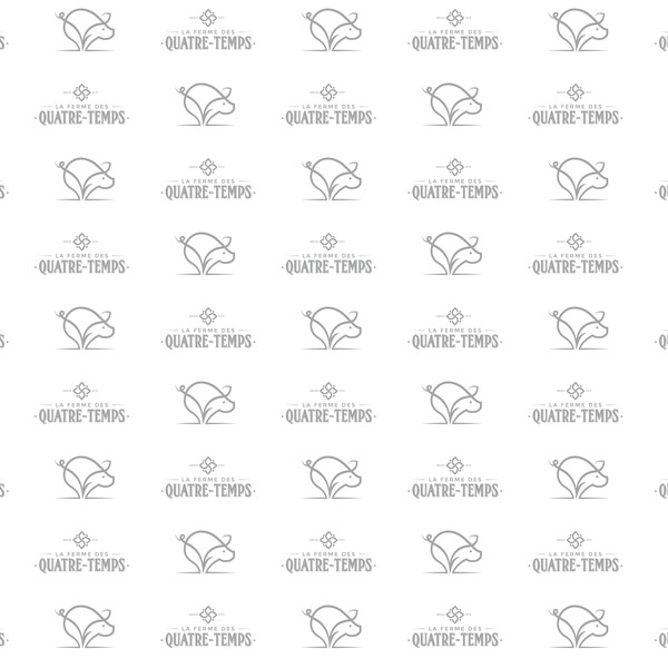 Wraping paper for La Ferme des QuatreTemps