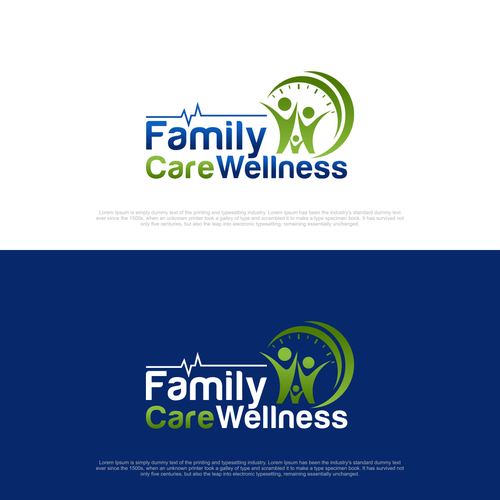 Family Care Wellness logo to appear similar to the attached Family Care Clinic logo Design by Dyne Creative