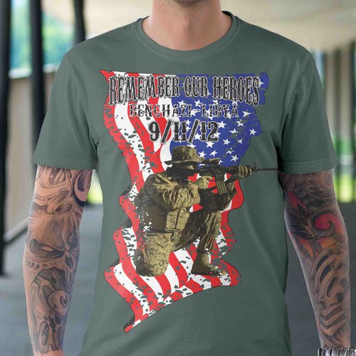 Remember our Heroes of Benghazi | T-shirt contest