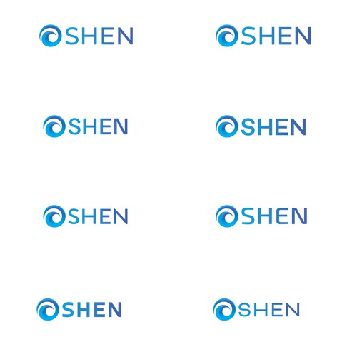 OSHEN LOGO Design by Light and shapes