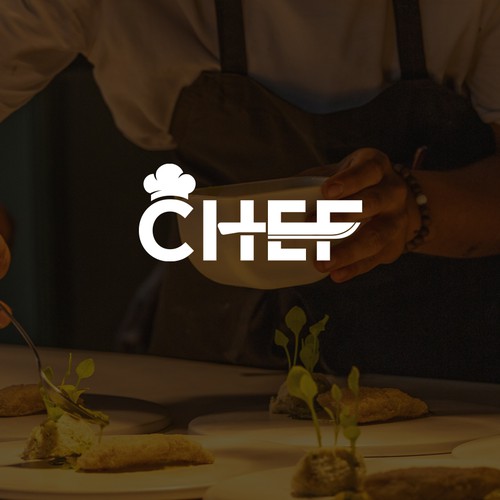 "CHEF": Food & Cooking Social Media Logo Design by Alvianks