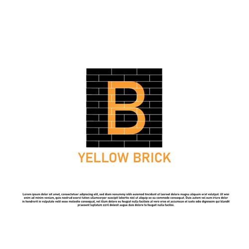 Yellow Brick Logo Design by IrfanMunawar