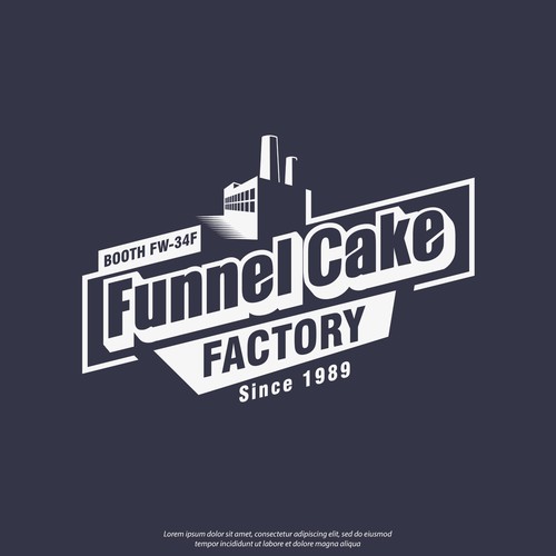 Logo for a State Fair Funnel Cake Booth Design by Classgraphics11