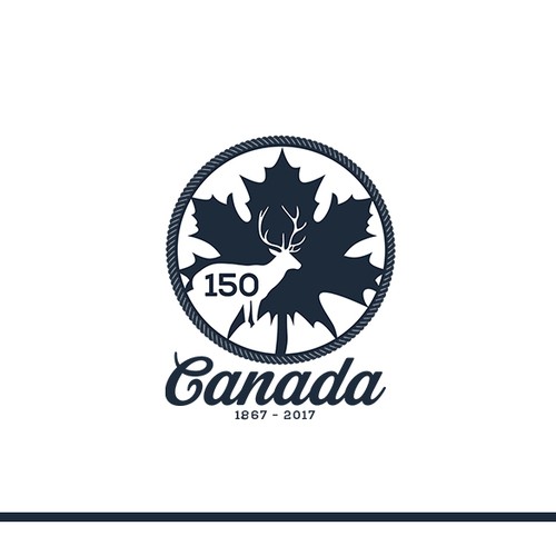 Community contest: Design Canada’s 150th birthday logo! Diseño de VisibleGravity™