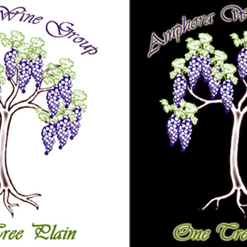 One Tree Plain wine label Design by Brenda606