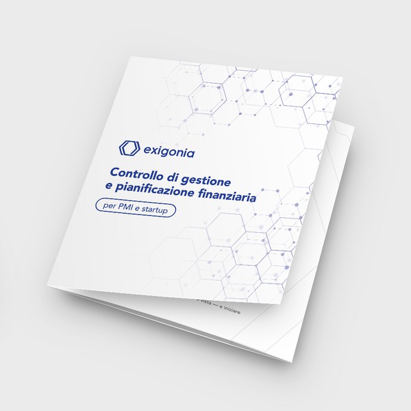 A clean, minimalistic brochure for business consultancy company