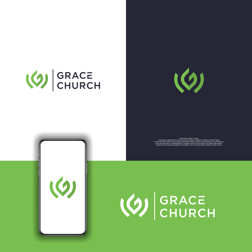 Grace Church Logo Modernization Design by L A T O