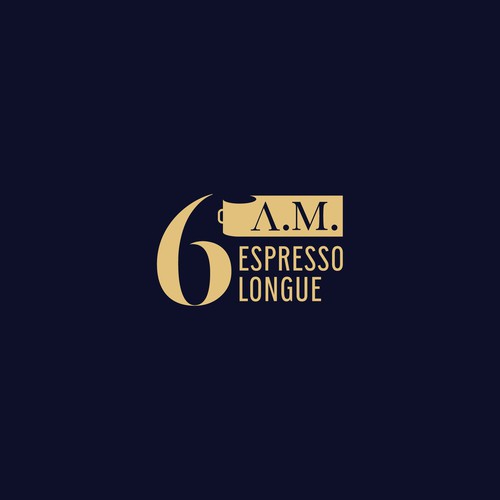 Design an enticing logo for 6 A.M. Espresso Lounge Design by YDesign27