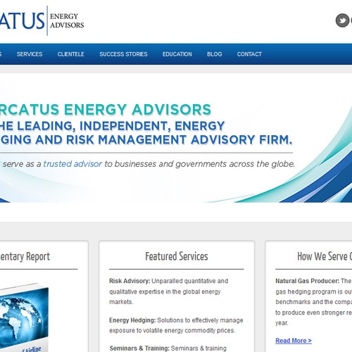 Design di banner ad for Mercatus Energy Advisors  di Nicolet Media