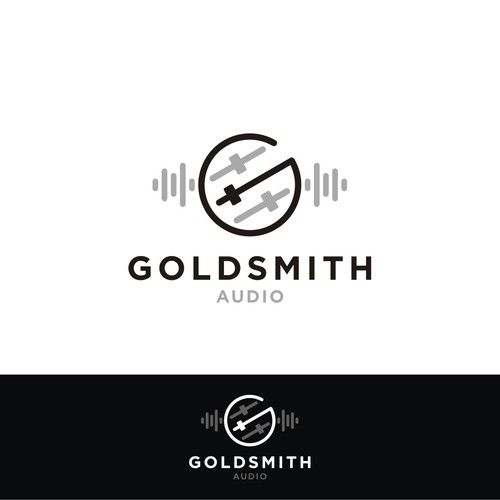 Logo for music recording studio Design by mekanin