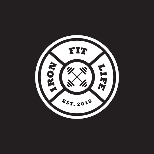 Create a appealing gymcentric logo for a athletic apparel company