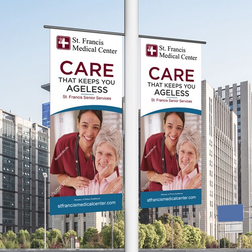 Design a banner that attracts older adults & families to use our specialized senior care & services Design réalisé par Sketch Media™