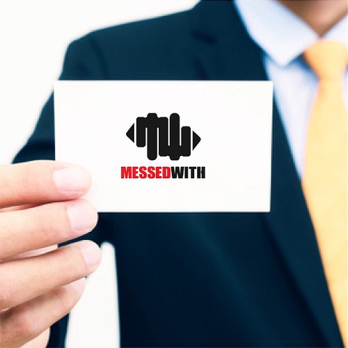 'Messed With' Logo Design Design by EvStudio