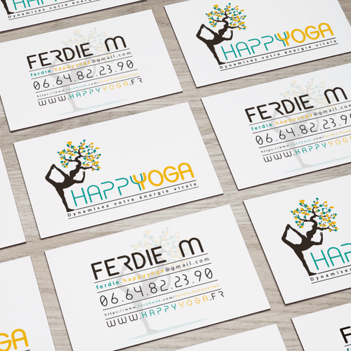 Logo & business card contest entry by Kame LVOH