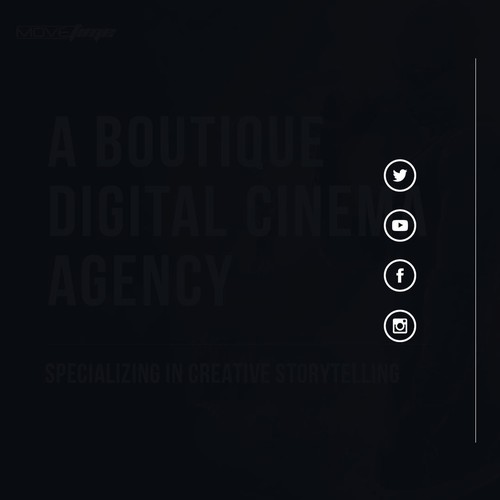Video Production Company Website // Simplistic Design Diseño de NiCanᵀᴹ
