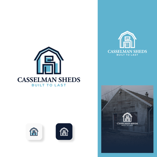 Design an attractive logo to sell storage sheds Design von MotionPixelll™