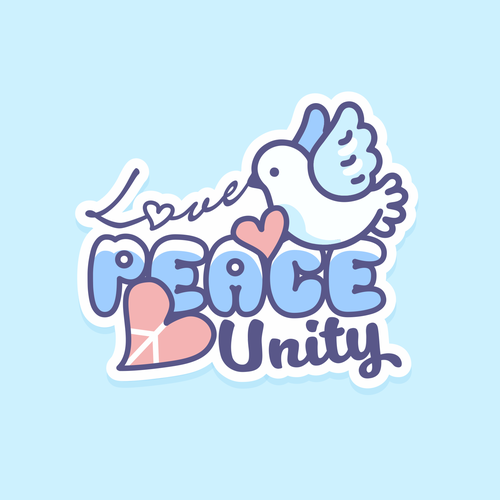 Design A Sticker That Embraces The Season and Promotes Peace Design by azabumlirhaz