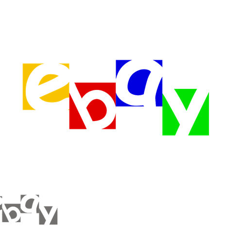 99designs community challenge: re-design eBay's lame new logo!-ontwerp door GARJITA™