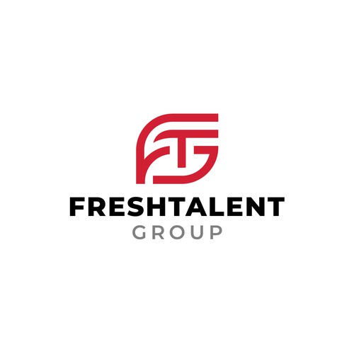 "FRESH" logo for a talent agency Design by Fierda Designs