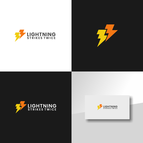 Design a Lightning Strikes Twice logo for a book publisher fighting climate change! Design by Gyan S™