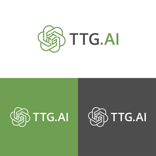 AI Financial Technology Logo Design by Emi Apri