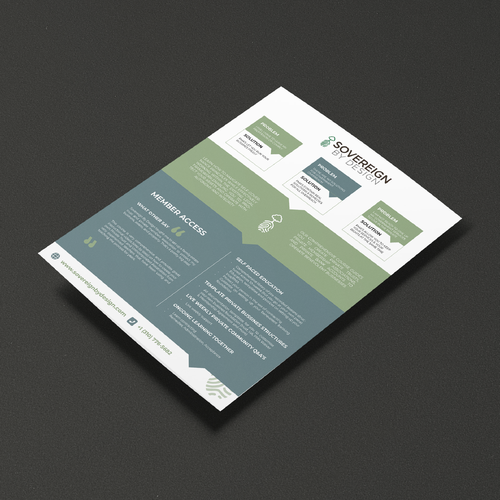 Flyer Redesign Design by Tribudi. L