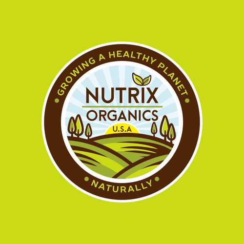 Nutrix Organics USA Logo | Logo design contest