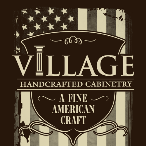 Village Handcrafted Cabinetry needs a new t-shirt design デザイン by gorillamg