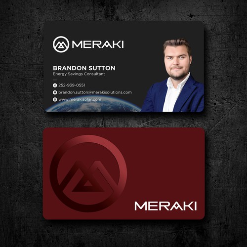 busness card Réalisé par Brandmaker artist