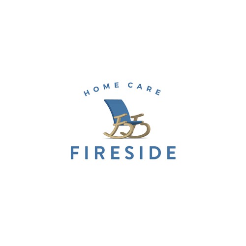 コンペ「Fireside Home Care Logo」のデザイン by KLBRSさん 