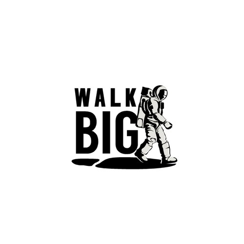 Create a logo for Walk Big, an online media company Design by w.win