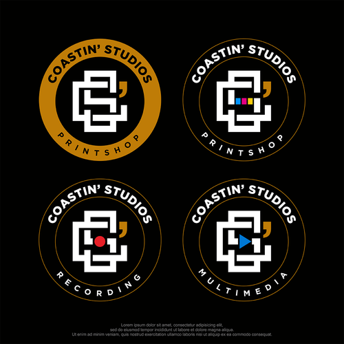 Printshop and Multimedia Studio Logo Design Design by Mac _An