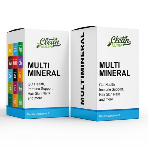 Design A Stunning Supplement Box for Best Selling Supplement Brand Design by interaksi