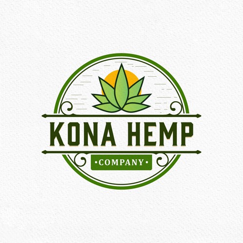 Kona hemp company logo contest Design by MigelX