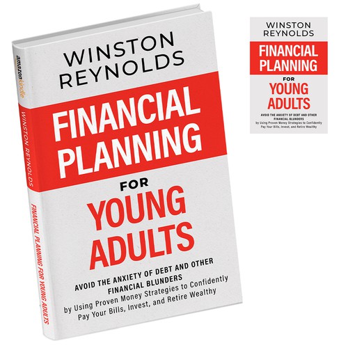 Unique finance book cover that appeals to young adults Design von EXedits