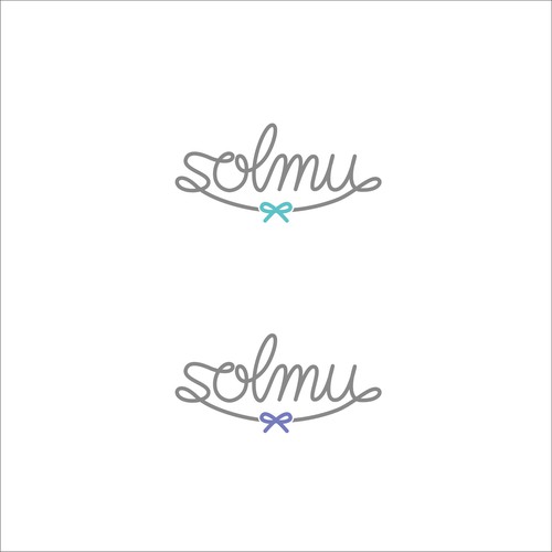 Gewinner des Wettbewerbs „solmu の表記は小文字が良いです。全体的に柔らかな雰囲気で、見た人が心地よくなるようなお洒落で遊び心があるロゴデザインをよろしくお願い致します。バックは黒ではない方が望ましいです。“ in der Kategorie Logo von nozoo