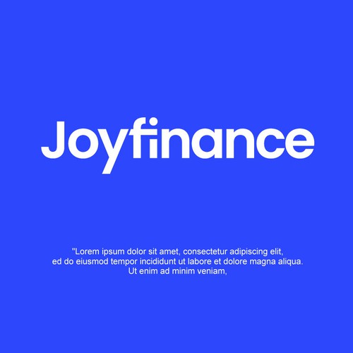 Logo & Styleguide for "Joyfinance" - An insurtech that makes finance fun and easy again Design by Art_Nesia™