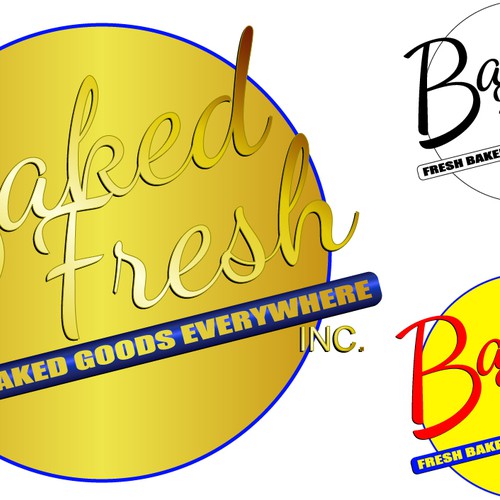 logo for Baked Fresh, Inc. Design by NixRoe