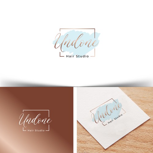 Luxury Hair Salon Logo and business card design Réalisé par Web Hub Solution