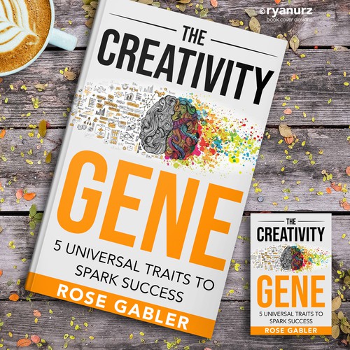 Design a powerful book cover to inspire creativity and connection! Design by ryanurz