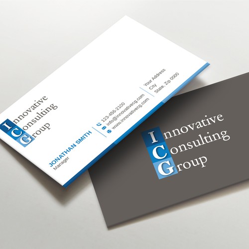 Design di ICG Business Cards di LAXMI DESIGNHUB