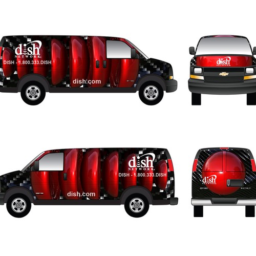 V&S 002 ~ REDESIGN THE DISH NETWORK INSTALLATION FLEET Design by edgarcol