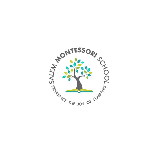 Successful Montessori School of 25 years needing new logo & branding. Design by m-art