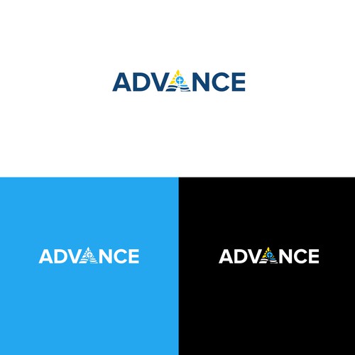 "Advance Vision Campaign" winning Logo & brand guide