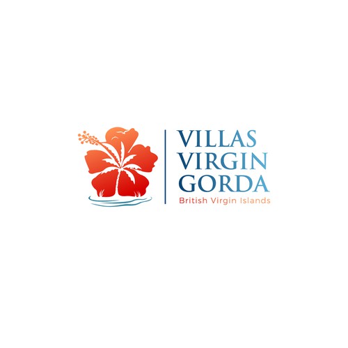 Modern, Tropical, Luxury Logo Needed for Caribbean Villa Rental Co. Design by dipomaster™