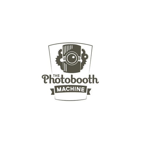 Create a nostalgic, steampuck inspired logo for The Photobooth Machine Design by xkarlohorvatx