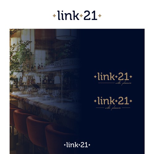 Link 21 logo en branding Design by << NENTINEN >>